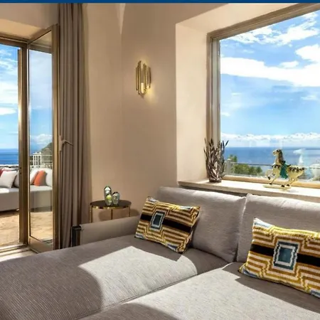 The Sits Right At The Of The Island Of Capri