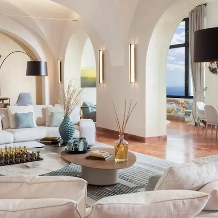 The Sits Right At The Of The Island Of * Capri